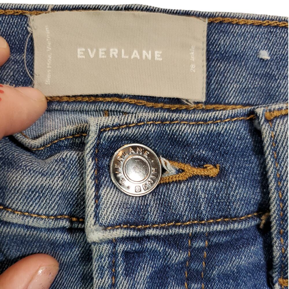 Everlane | High Rise, Ankle Jeans | Size 28 - Picture 4 of 8